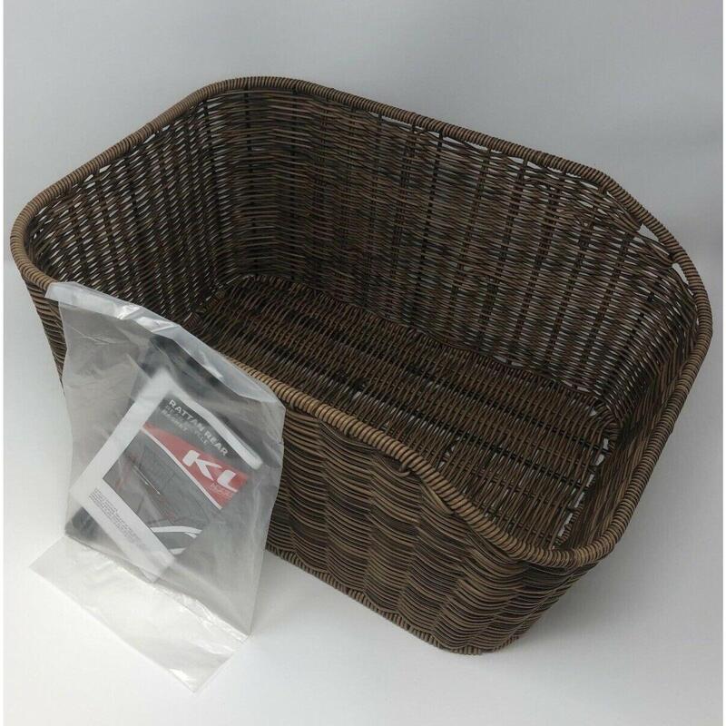 Kellys Bicycle Basket Rattan Rear Shopping Basket Urban