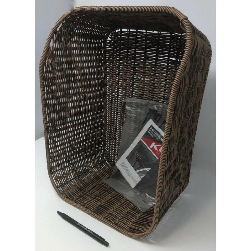 Kellys Bicycle Basket Rattan Rear Shopping Basket Urban