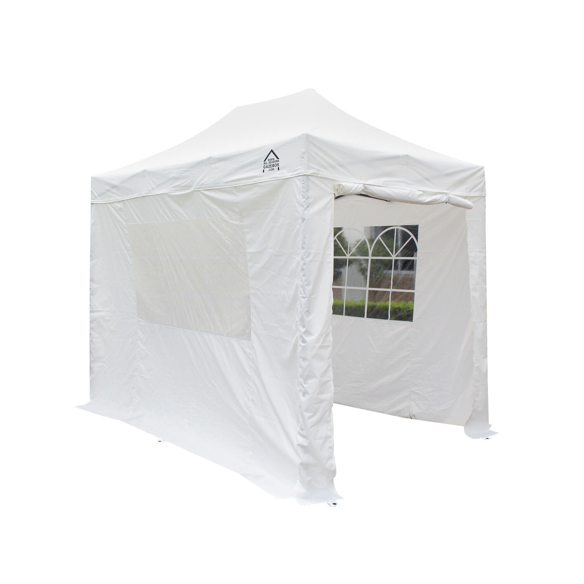 ALL SEASONS GAZEBOS 3x2m Pop Up Gazebo with 4 Heavyweight Sidewalls