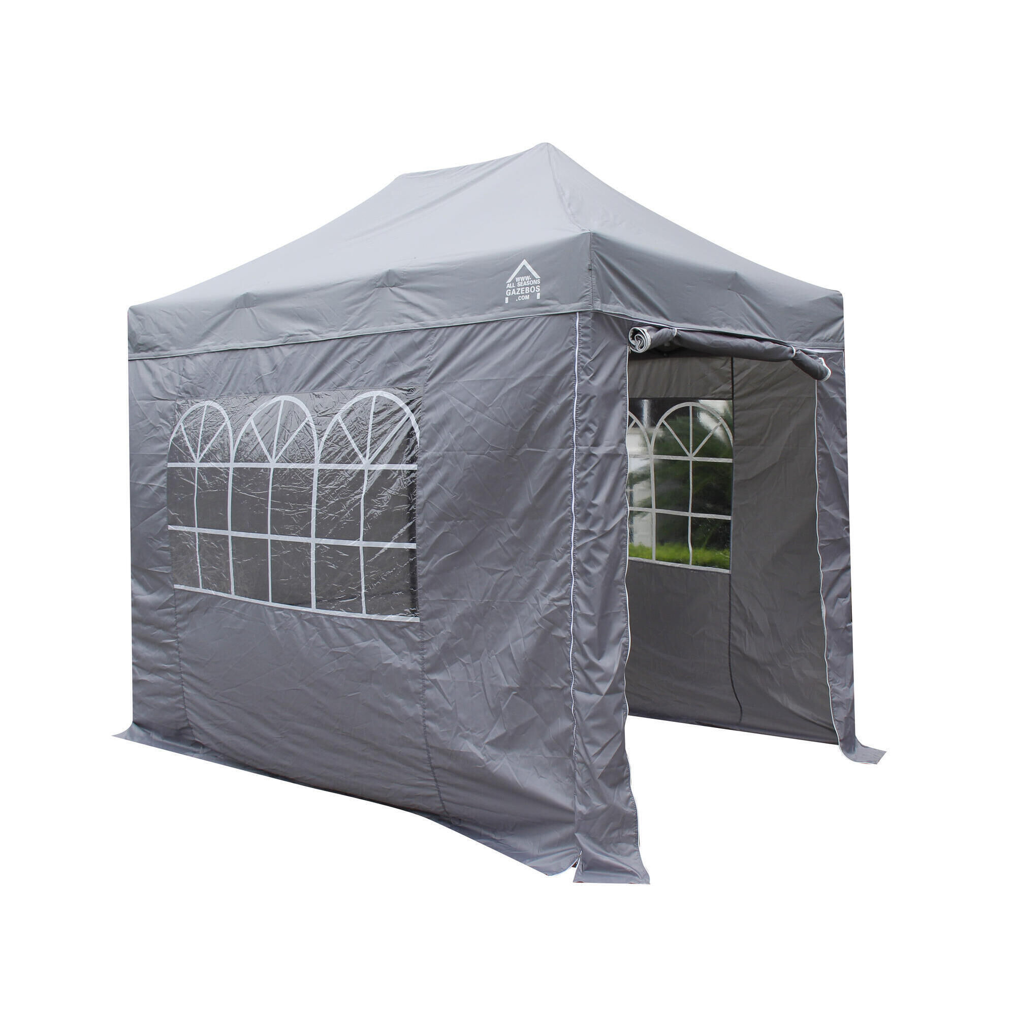 ALL SEASONS GAZEBOS 3x2m Pop Up Gazebo with 4 Heavyweight Sidewalls