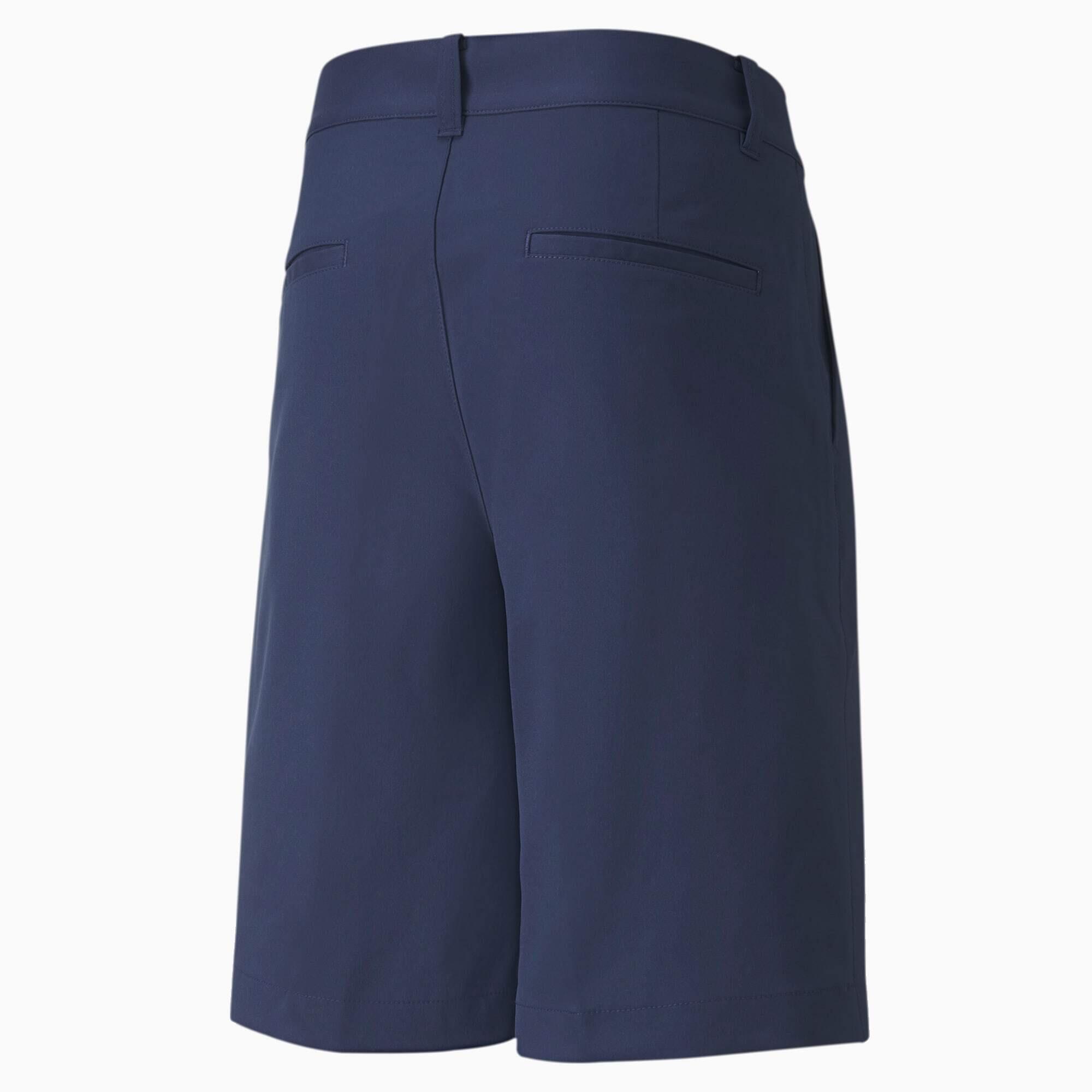 PUMA Kids Boys Stretch Golf Shorts - Navy Blazer 6/7