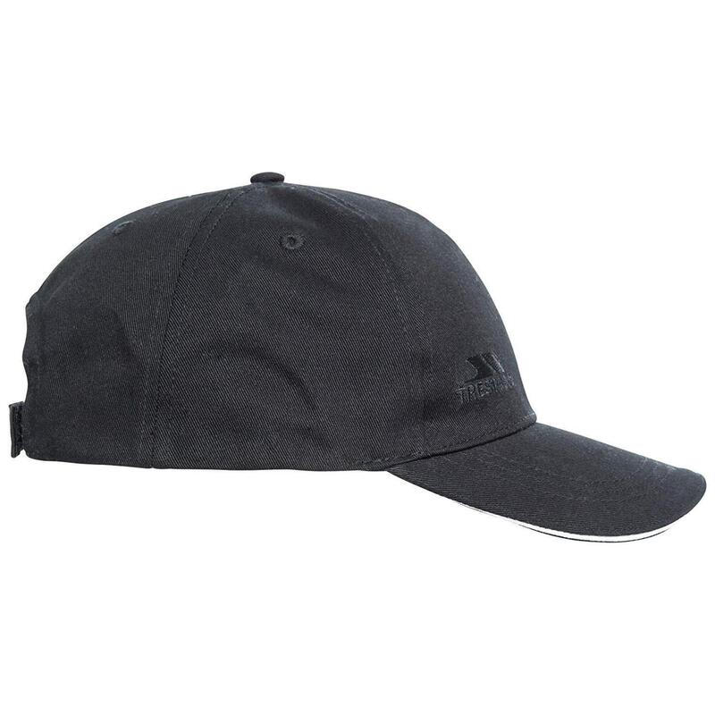 Unisex Baseballkappe Carrigan Damen und Herren Schwarz