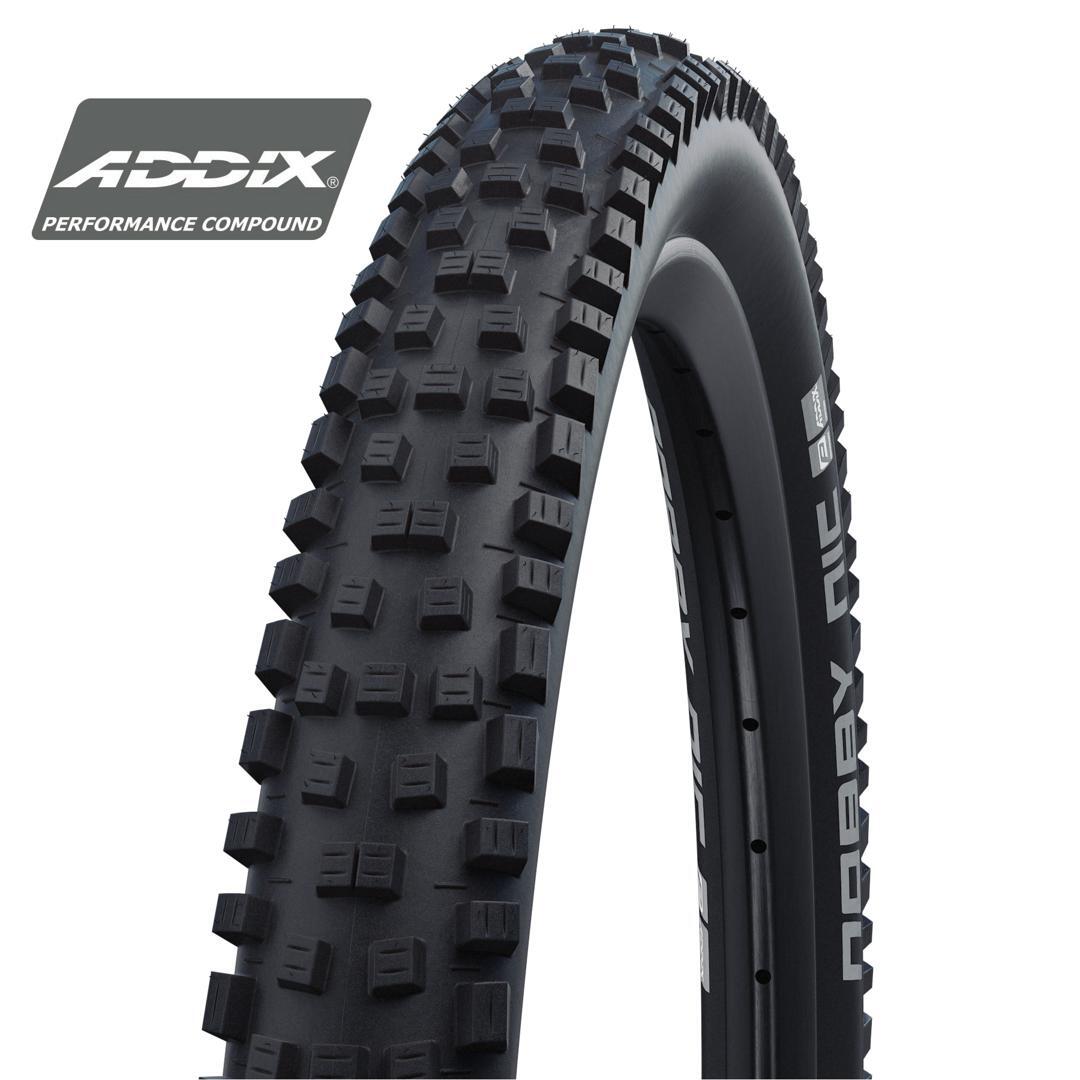 SCHWALBE Schwalbe NOBBY NIC PERF 27.5 x 2.25 Black Tyre