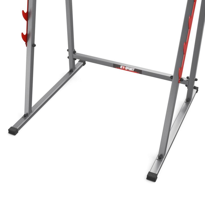 Squat rack per bilancieri a più livelli