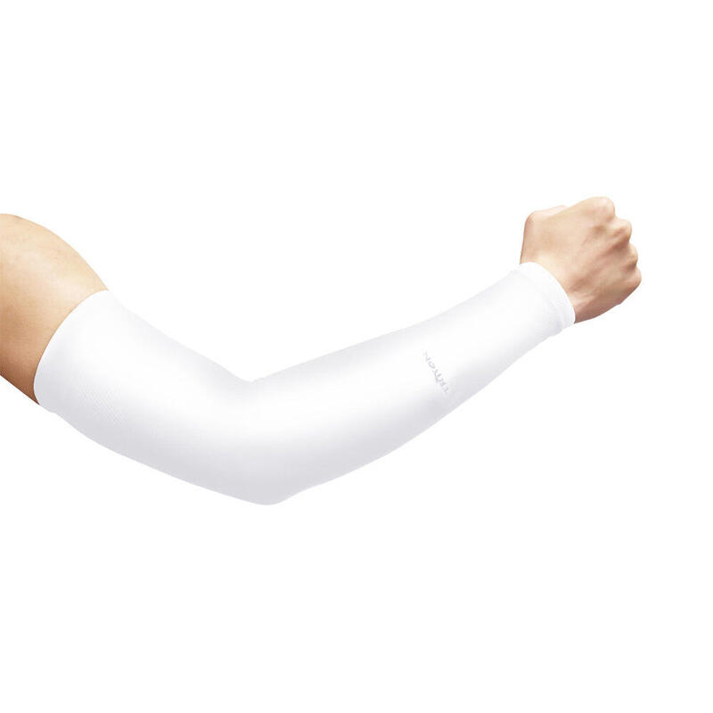 Adult Unisex UV Protection Cool Arm Sleeve - White