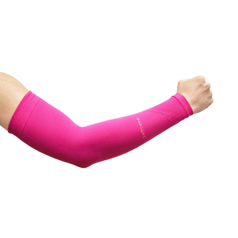 Adult Unisex UV Protection Cool Arm Sleeve - Hot Pink