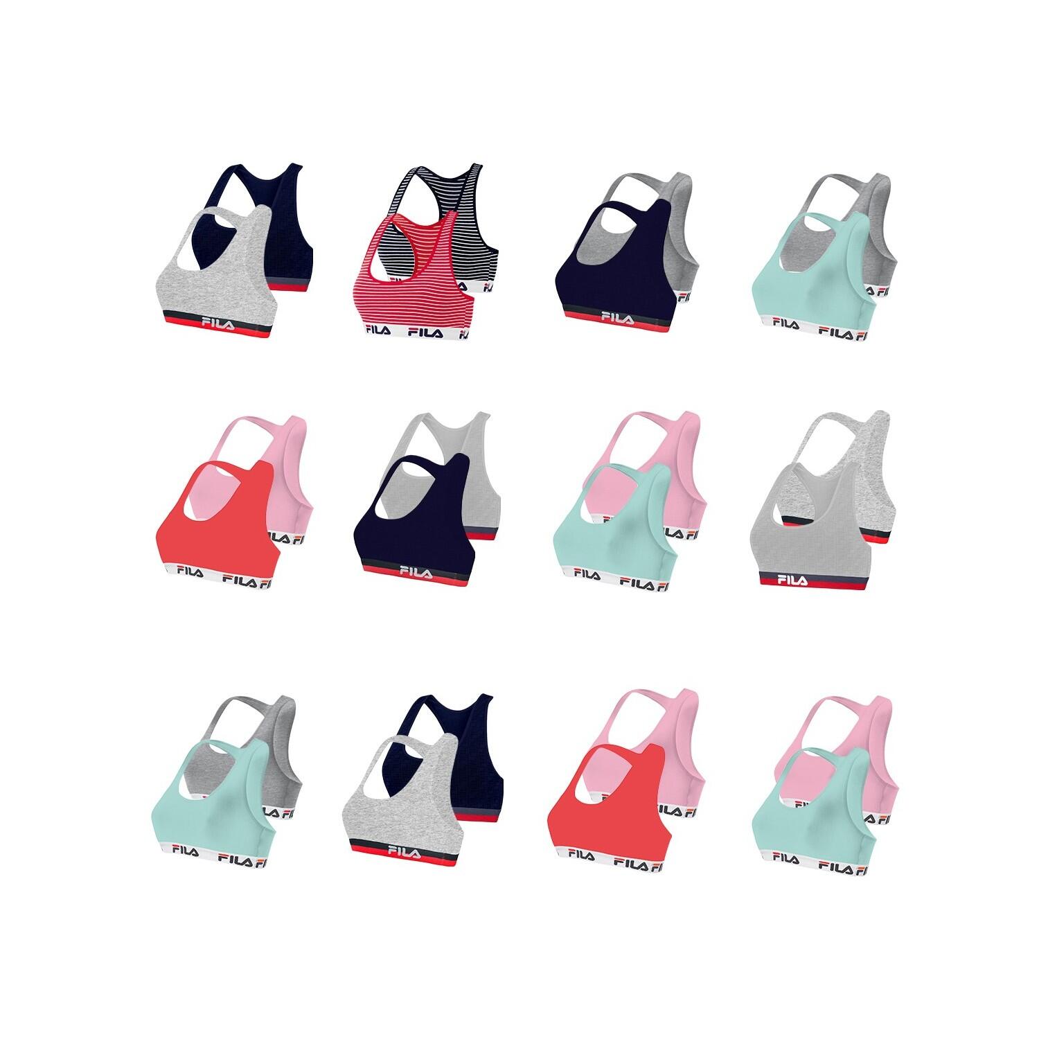 Pack Surprise de 2 Brassières coton femme 3/4