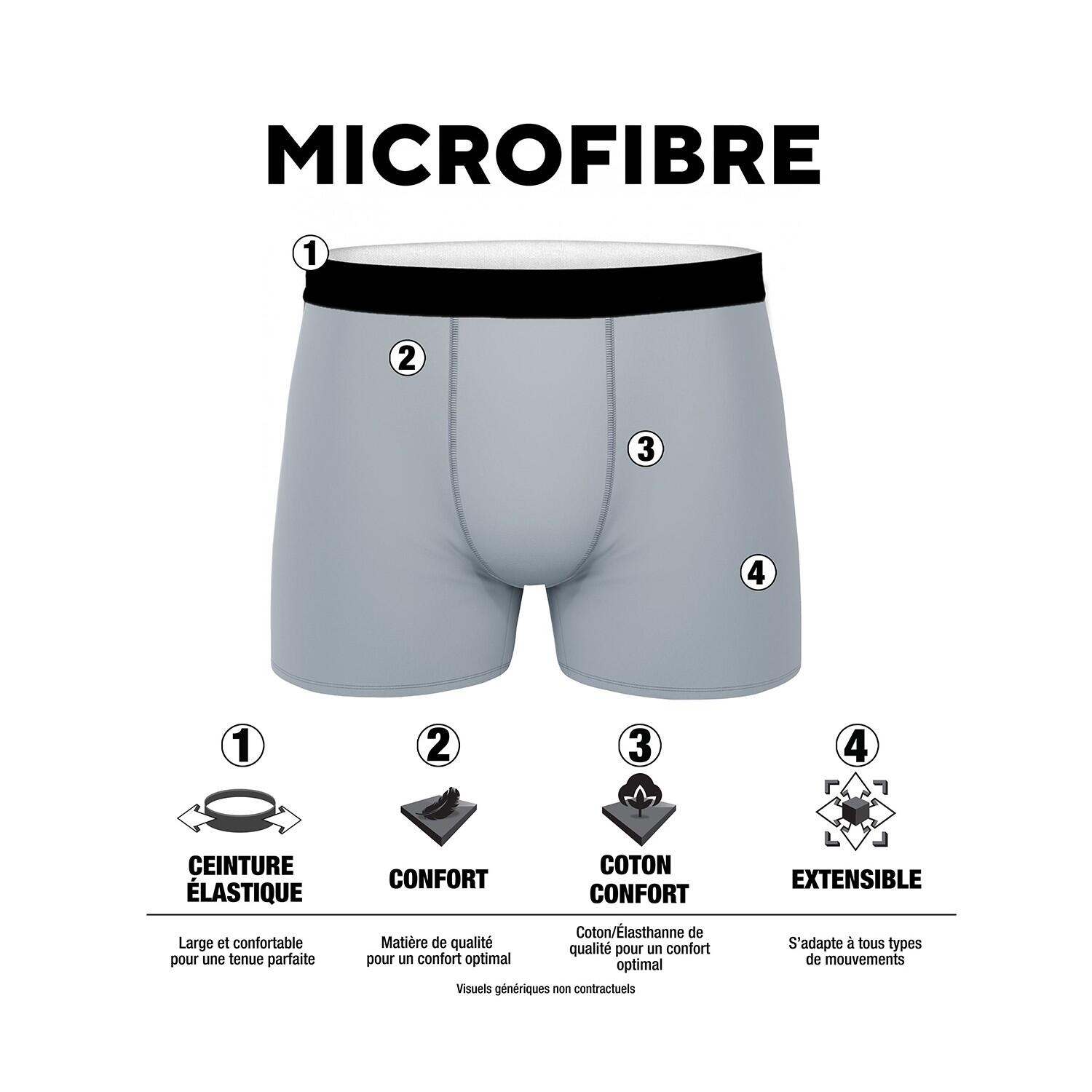 Pack surprise de 6 boxers homme 4/4
