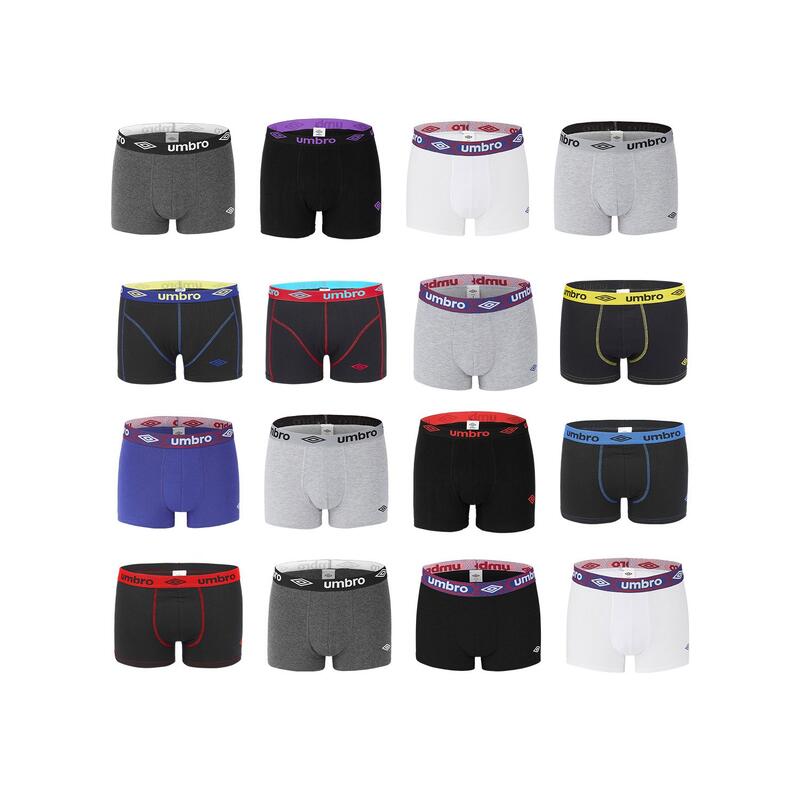 Pack Surprise de 6 Boxers coton homme