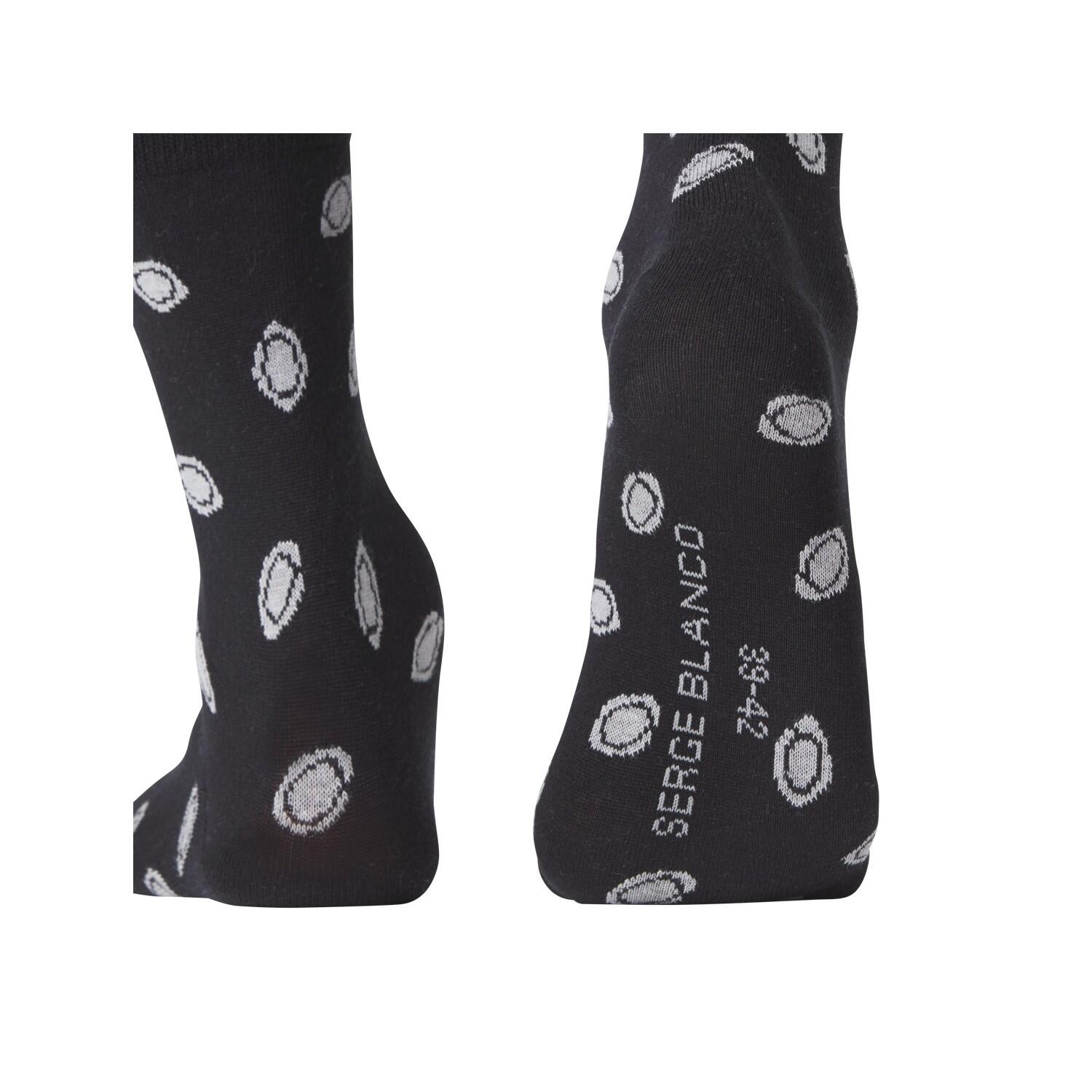 Lot de 6 Paires de Chaussettes de ville coton homme 2/5