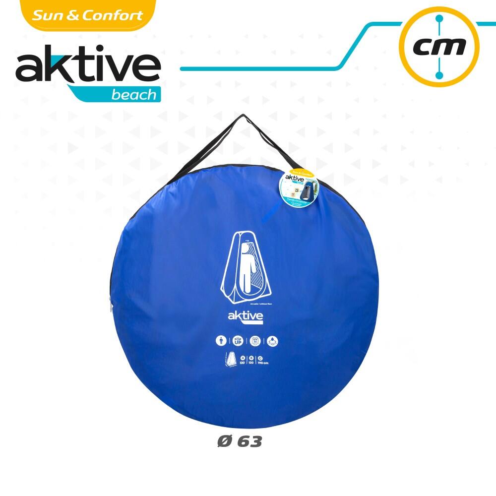 Douche de camping et tente à langer sans plancher 120x120x190 cm Aktive 6/7