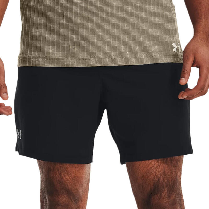 Short de Running Noir Homme Under Armour Vanish Woven