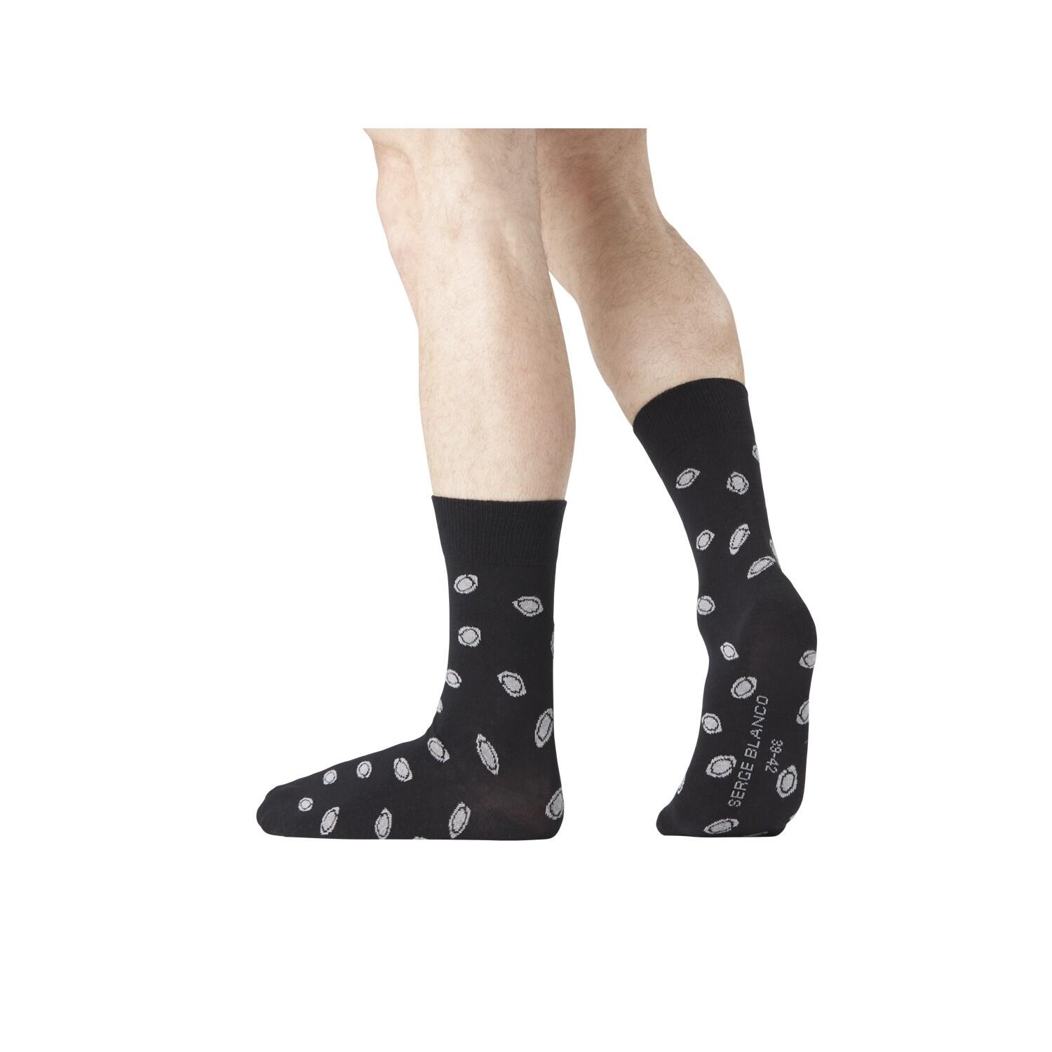 Lot de 6 Paires de Chaussettes de ville coton homme 4/5