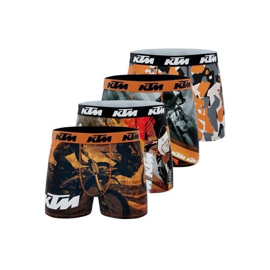 Lot de 4 boxers homme Ktm Imprimé