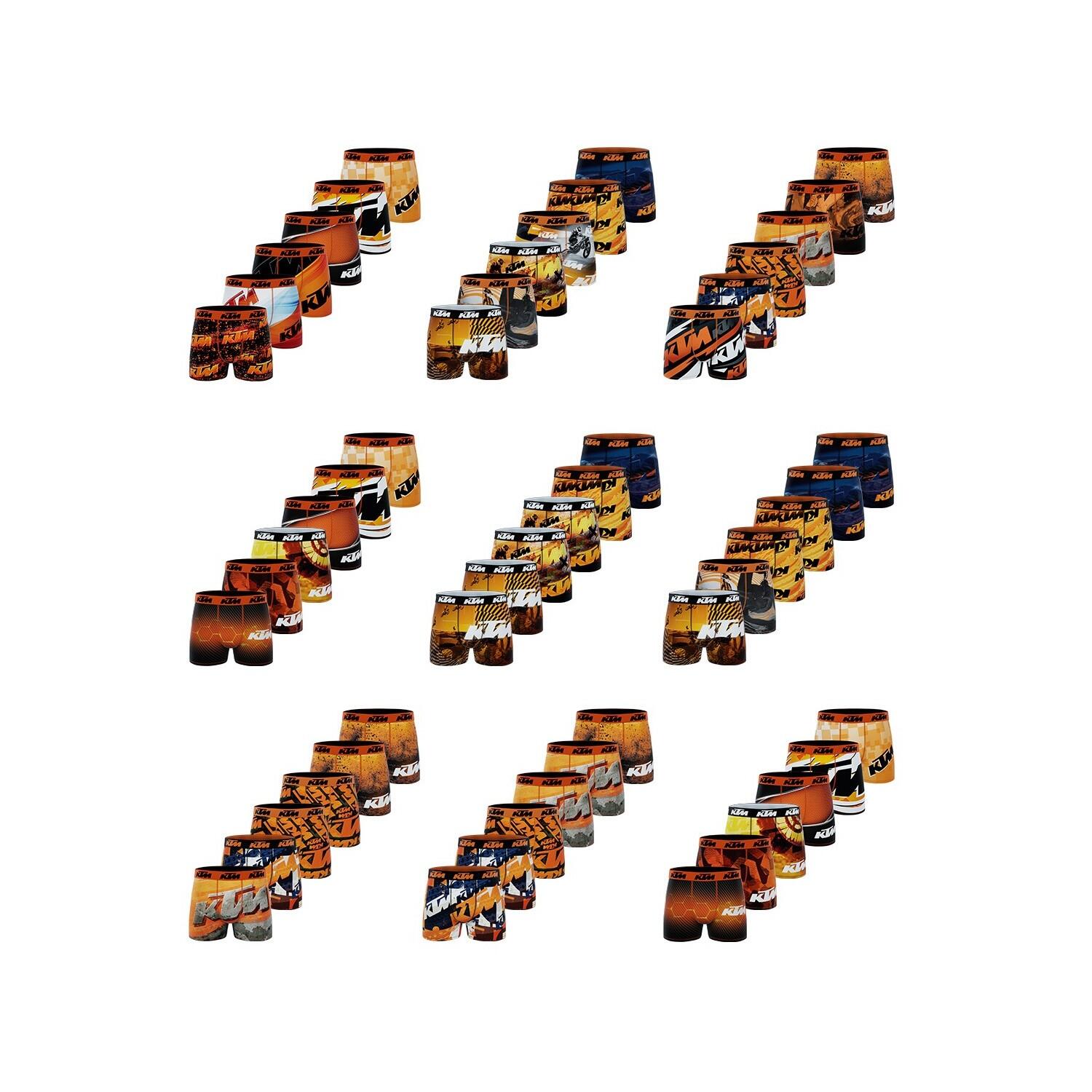 Pack surprise de 6 boxers homme 3/4