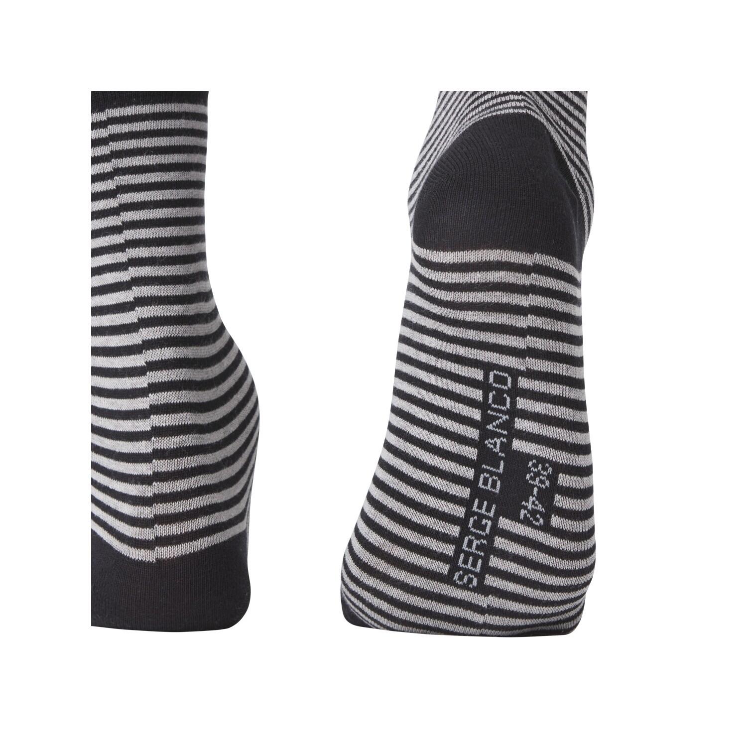 Lot de 6 Paires de Chaussettes de ville coton homme 4/5