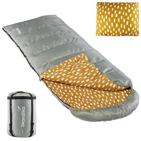 Deckenschlafsack Dundee + Kopfkissen - 3 Jahreszeiten, bis -20°C - 220 x 80 cm