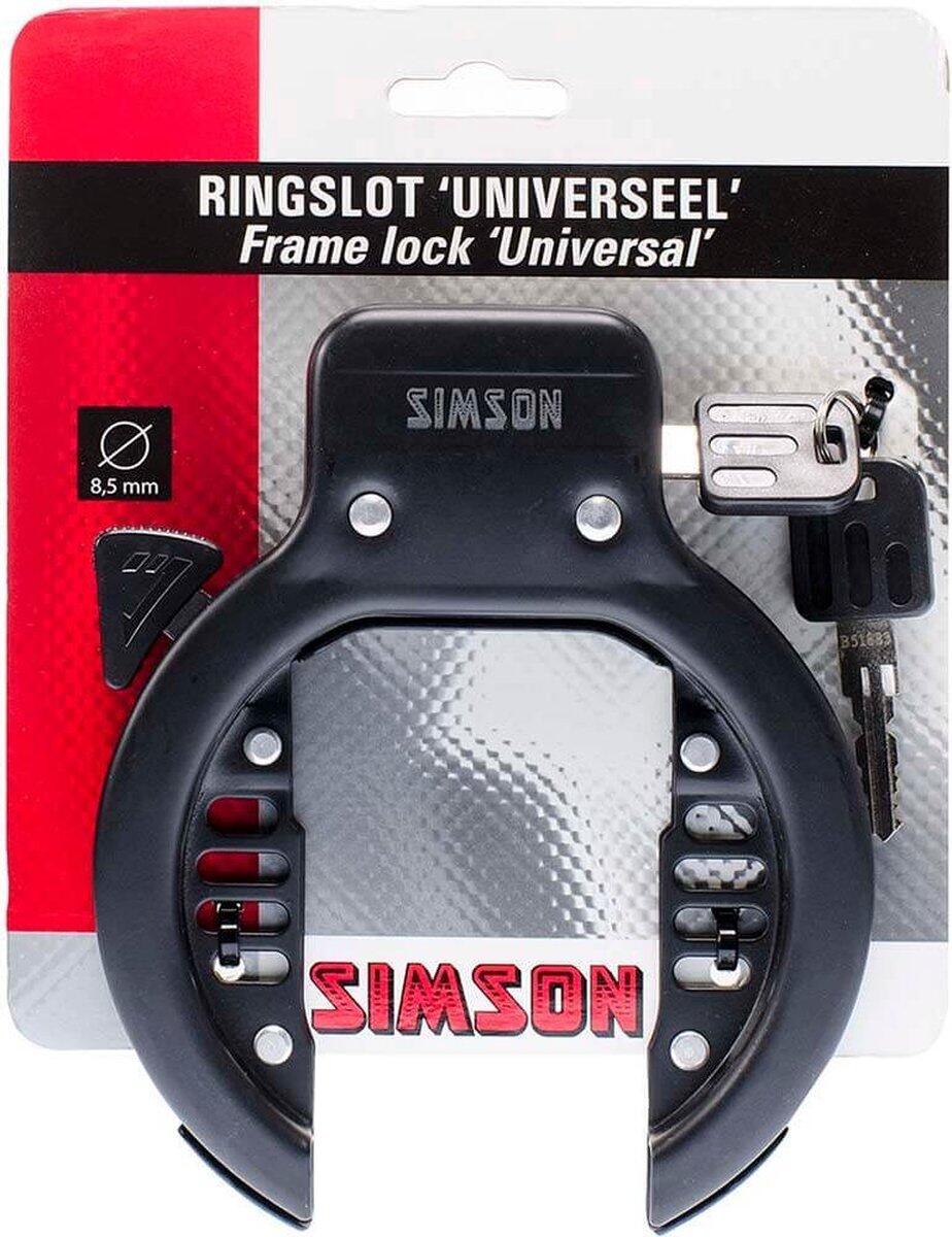 Simson Ringslot Normal - Universal - 57 cm - noir - pas d'art 3/4