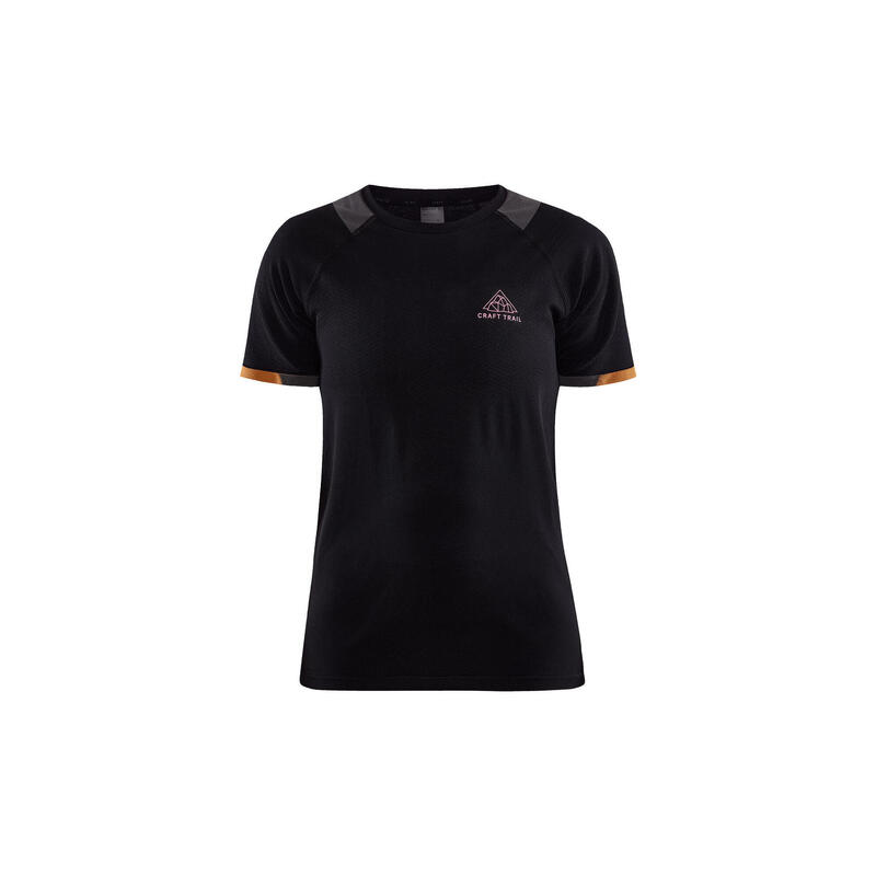 T-Shirt de Running Craft Pro Trail Fuseknit Manches Courtes Femme