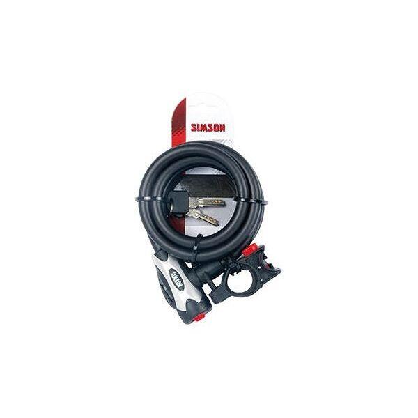 Simson Kabelslot Pro 12mm x 180cm Mat Zwart 3/3