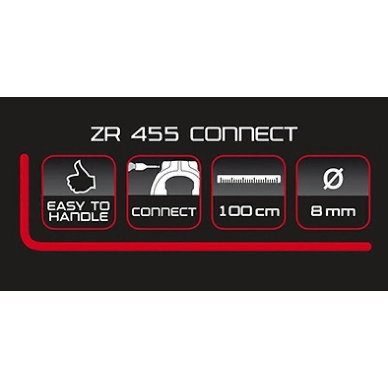 Chaîne À Cadran Zr455 Connect - 100Cm - Ø8Mm - Noir