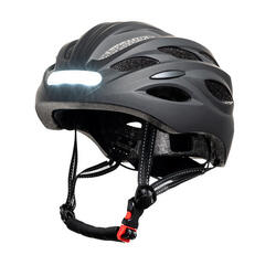 Casco de best sale bici con luz