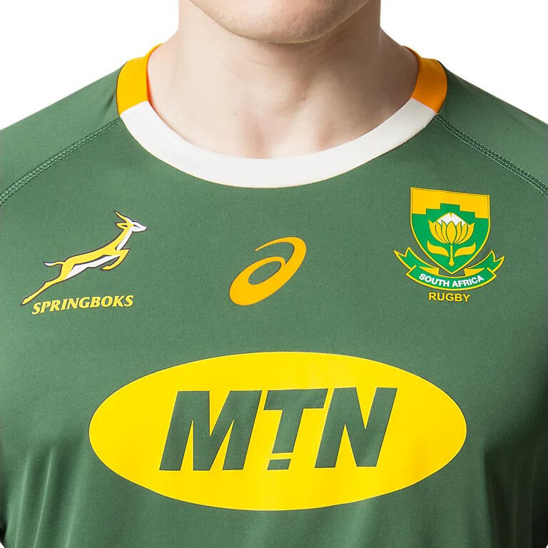 South Africa Springboks Mens Home Fan T-Shirt 3/3