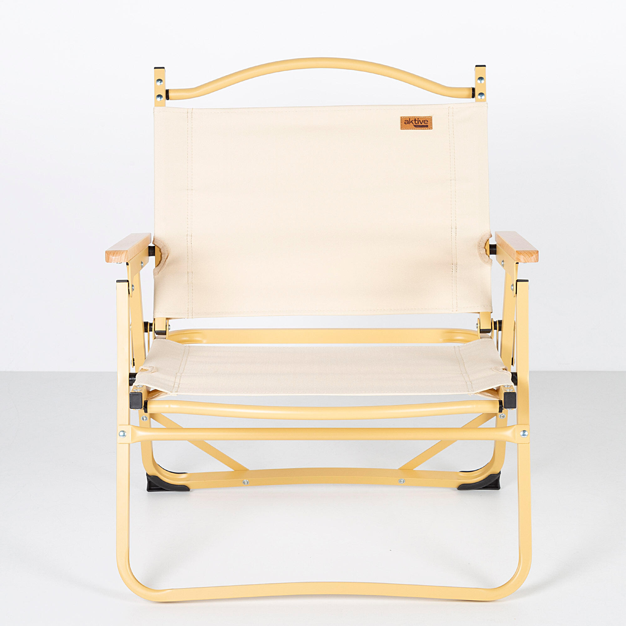 Cadeira dobrável low glamping com bolso Aktive 2/7