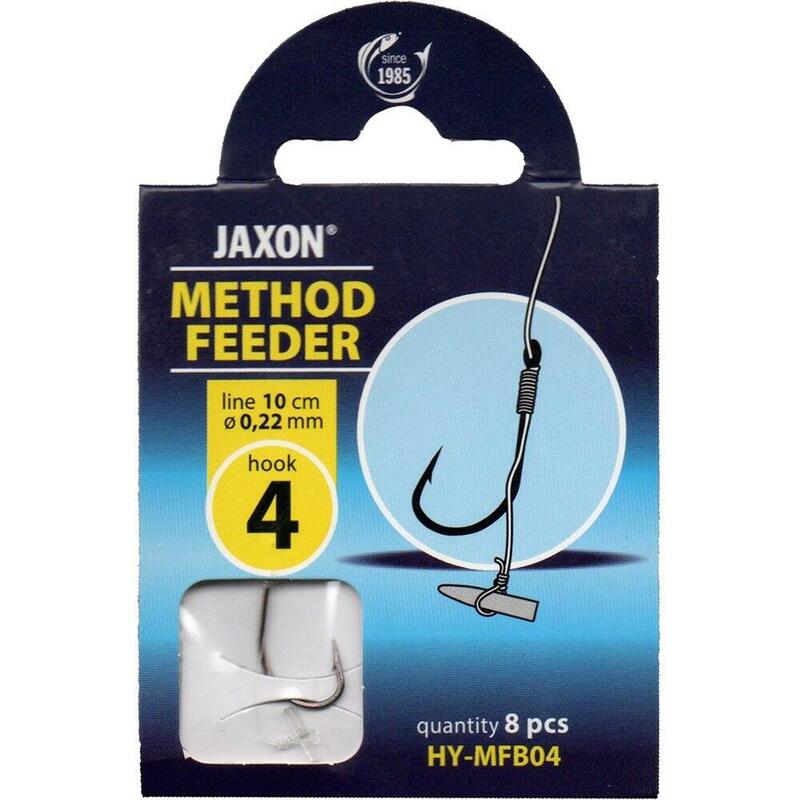 Przypon Jaxon Method Feeder MFB #4 0,22 10cm 8szt