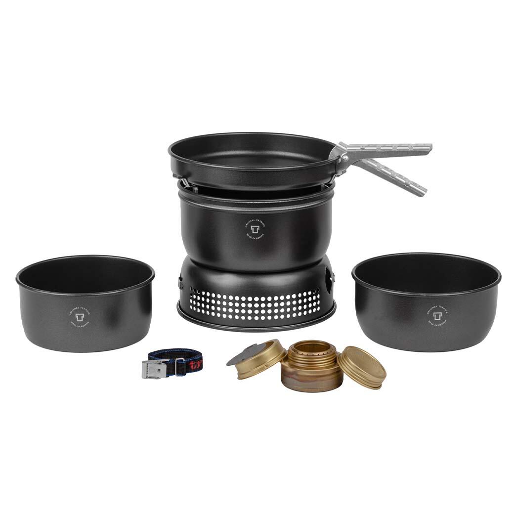 TRANGIA ohne Wasserkessel Sturmkocher Set groß 35-5 UL Spiritus