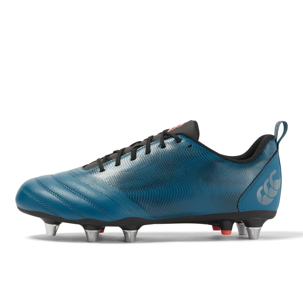 CANTERBURY CCC Stampede Team Soft Ground Rugby Boots Adults Blue