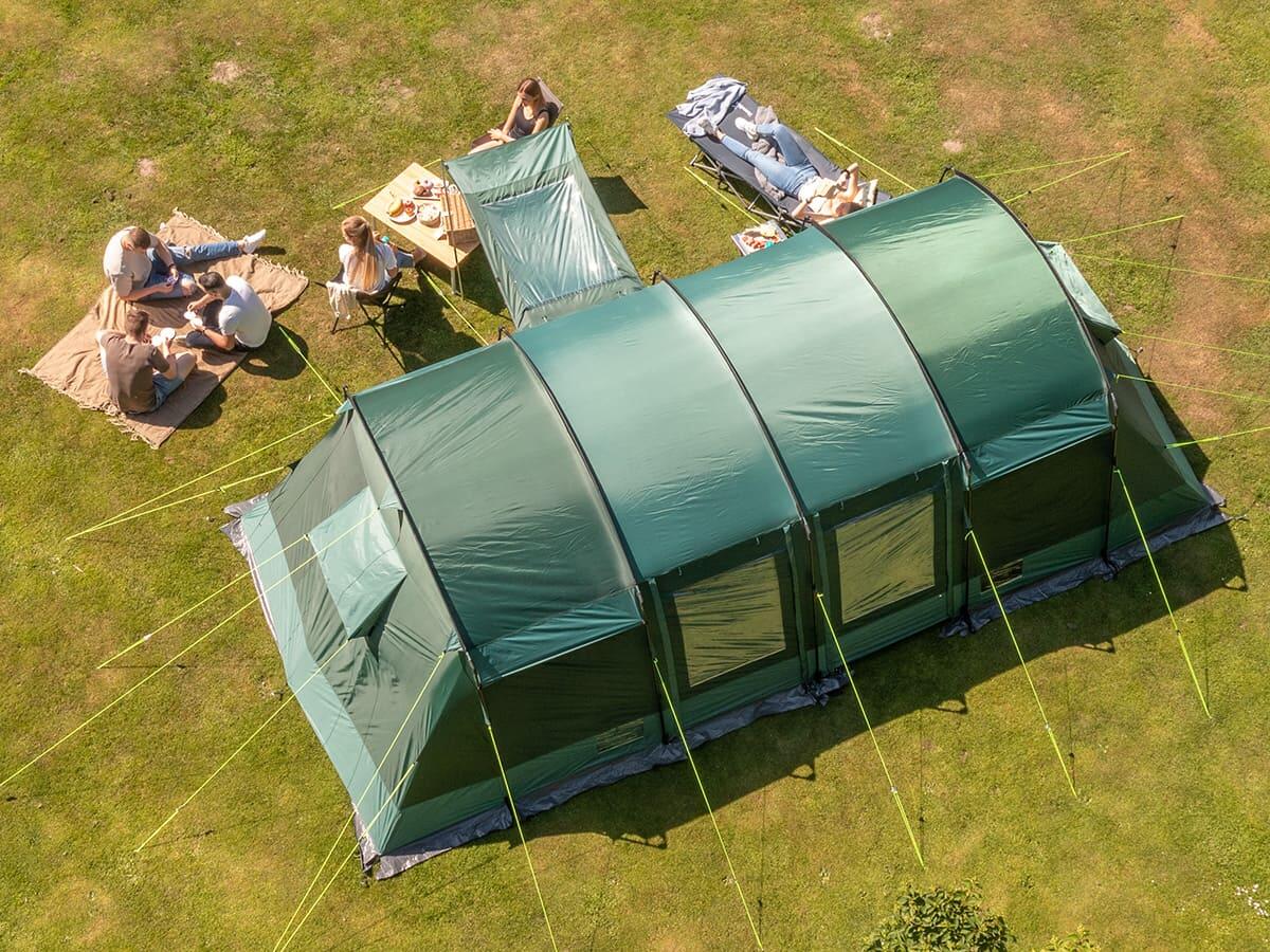 Tenda da campeggio - Montana 10 Sleeper - 4x cabine scure - 10 persone 3/7
