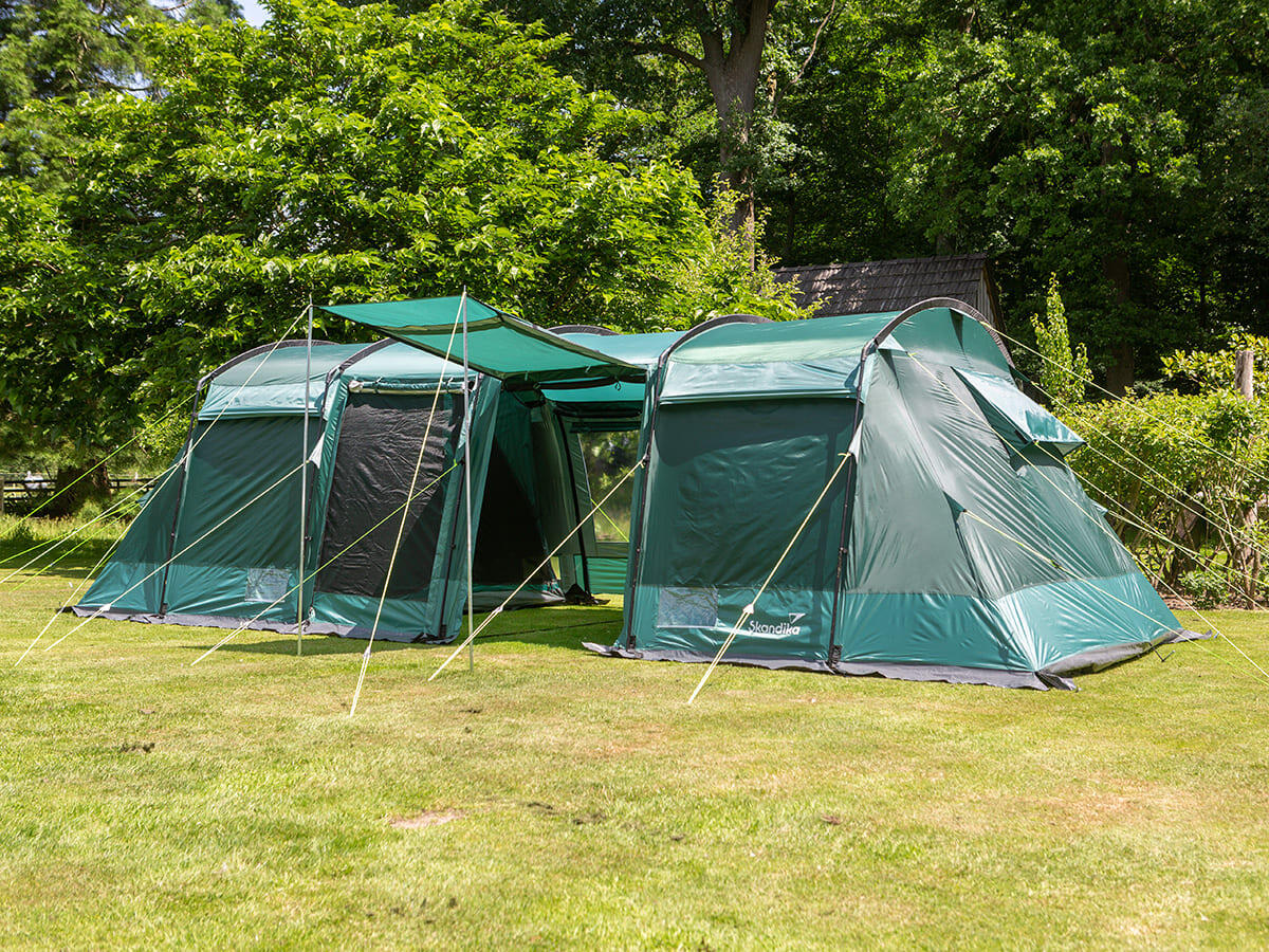 Tenda da campeggio - Montana 10 Sleeper - 4x cabine scure - 10 persone 4/7
