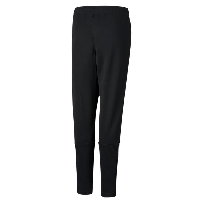 Pantalones de entrenamiento para fútbol teamLIGA Niños PUMA Black White