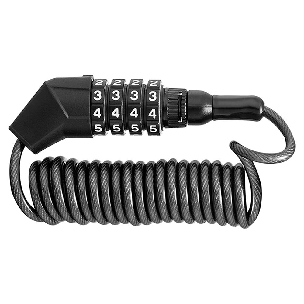 ROCKBROS Kabelslot max. 150cm Fietsslot Bike Lock Cijferslot met 4-cijferige code