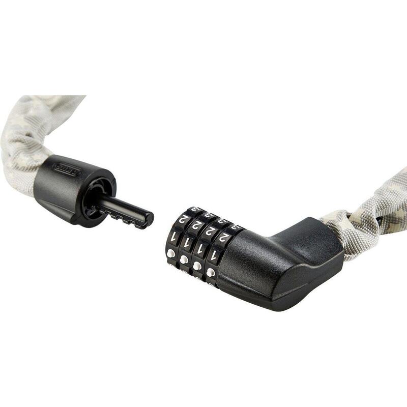 Serrure À Chaîne Code Tresor 1385/75 Gris Etoile
