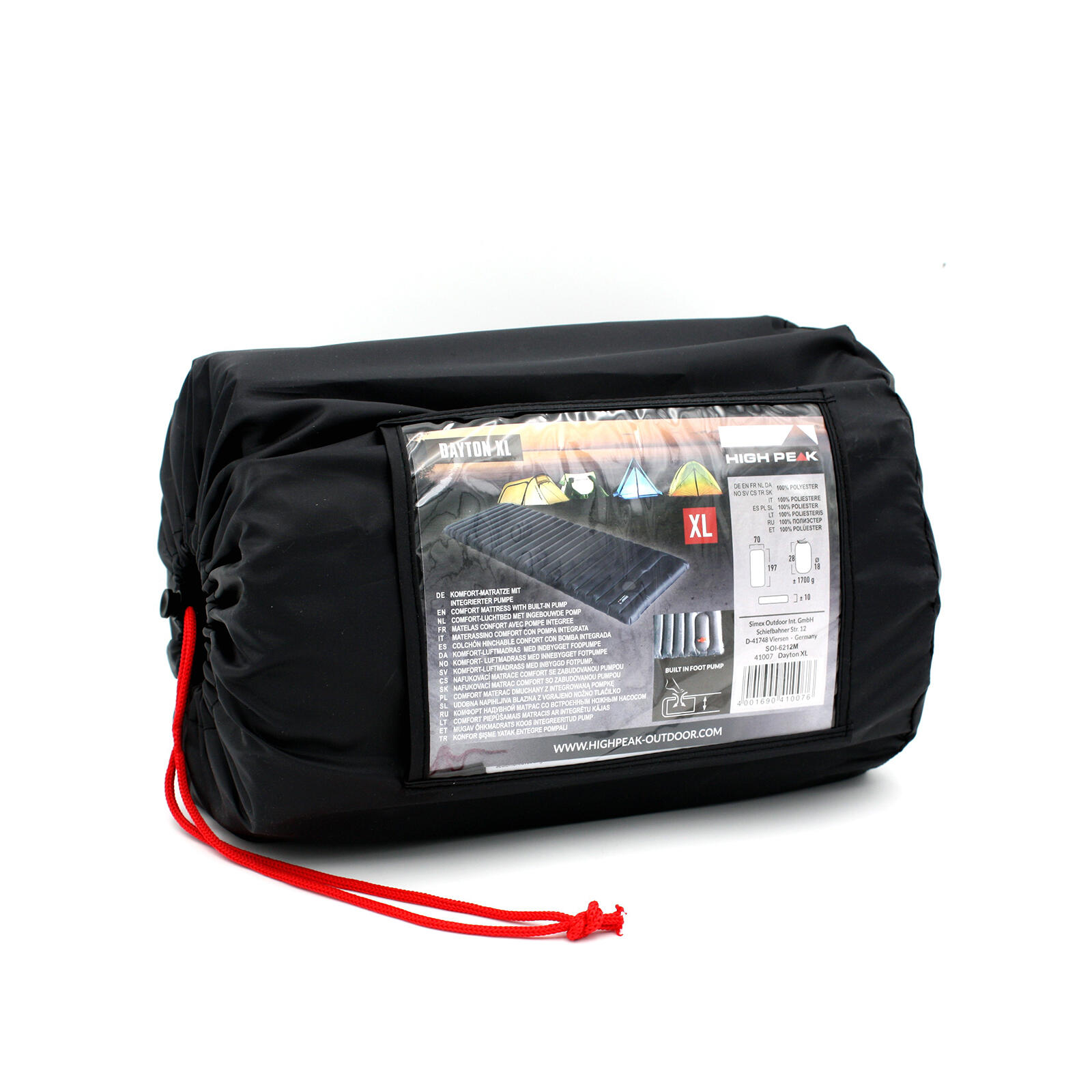 Materac High Peak Dayton XL 197x70x10cm 41007 4/5