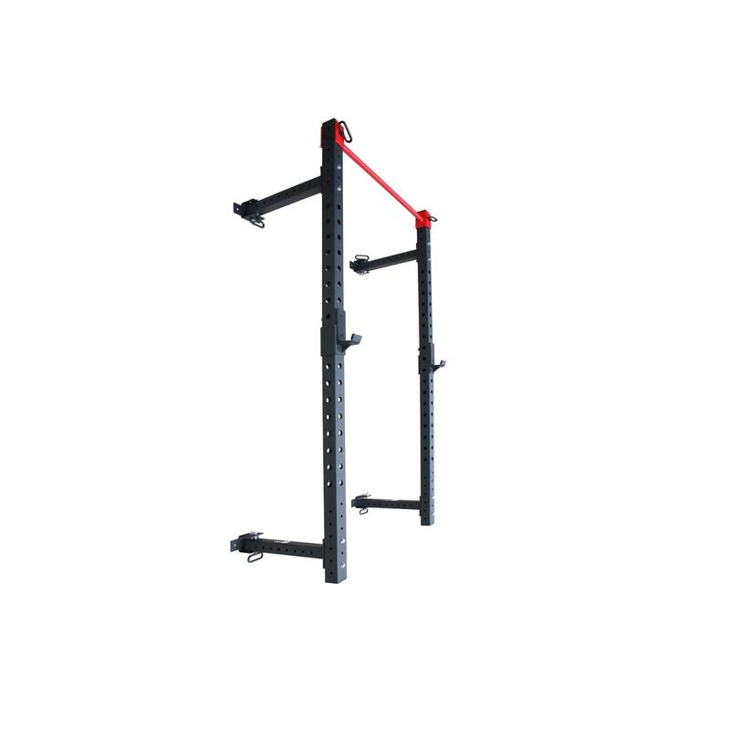 Rack Musculación 500 Plegable/Retráctil Sentadillas Bench Tracción