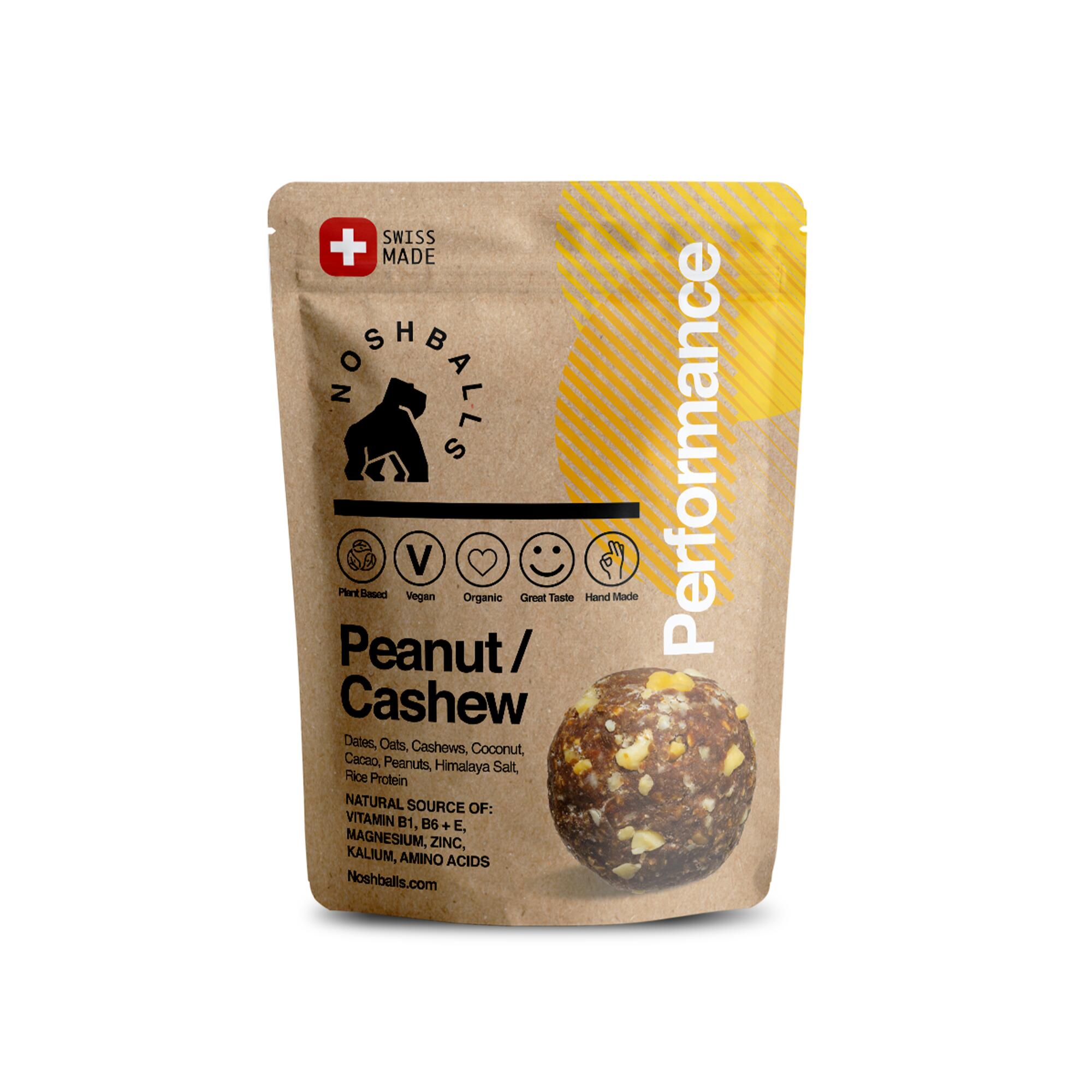 DISPLAY BOX 20 Stück PERFORMANCE  Peanut/Cashew 2/5
