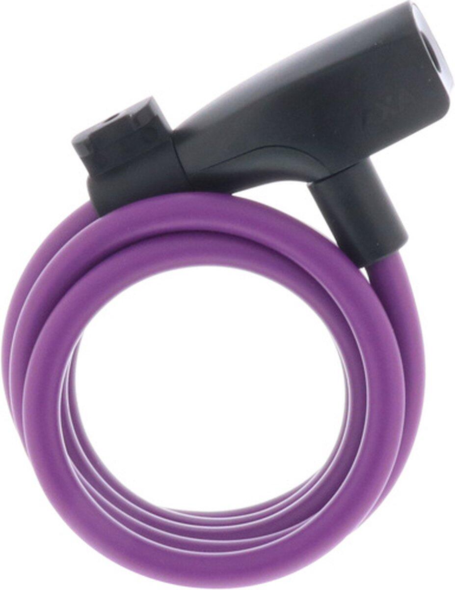 AXA Kabelschloss Resolute 120/8 Länge 120cm, Ø8mm, purple 4/4