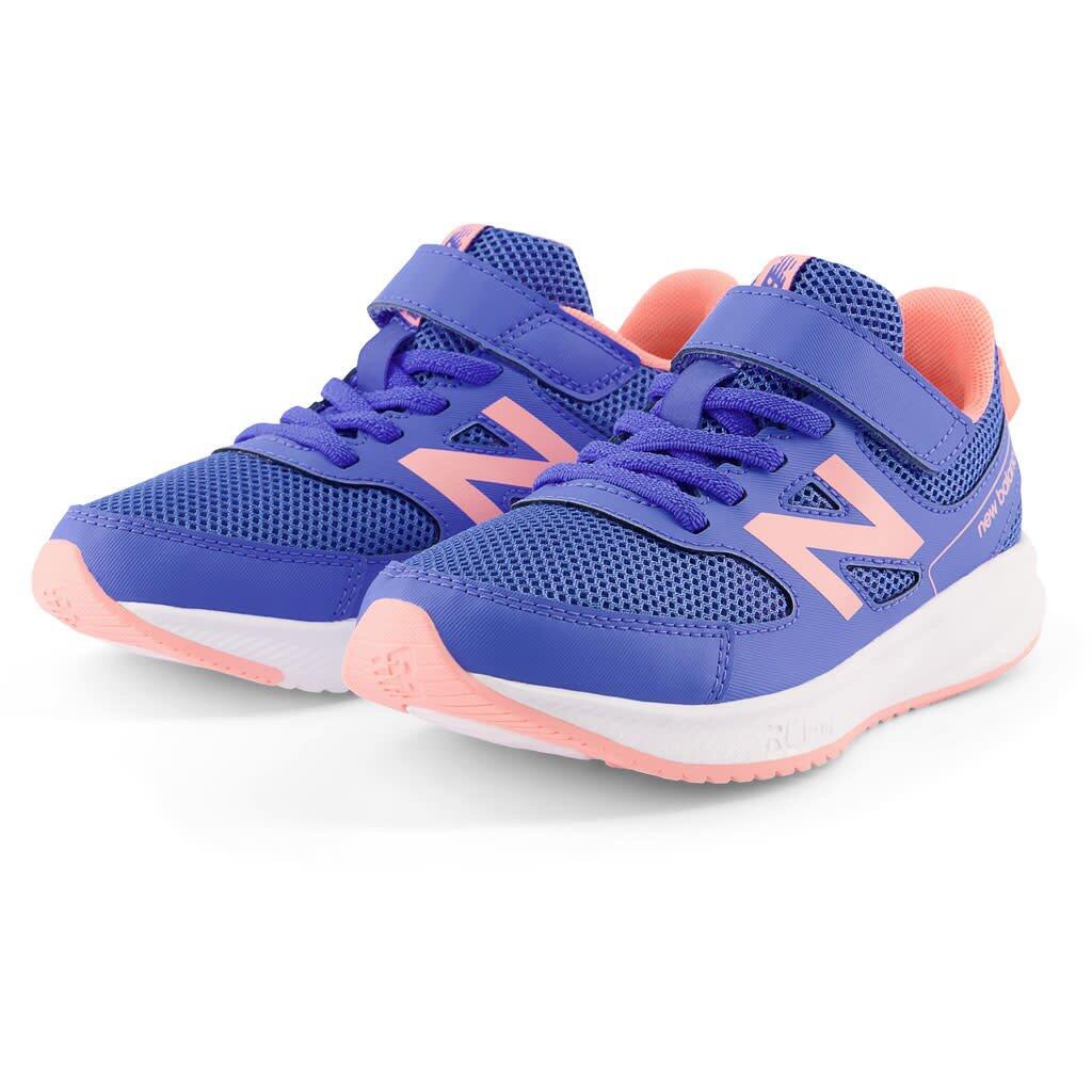 Zapatillas Running Niños - NEW BALANCE 570v3 Bungee - Blue/Rose 6/7
