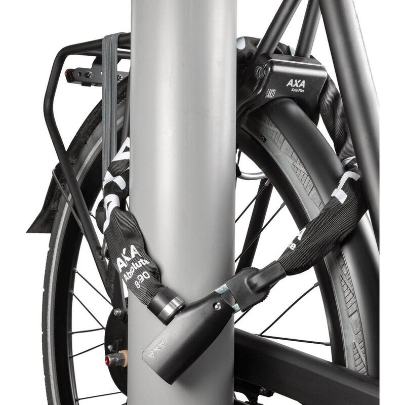 Blocco catena con chiave, alto livello di protezione per biciclette elettriche,