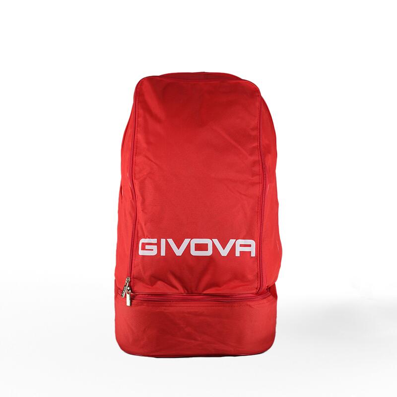 Mochila Zaino Sport Big Givova em nylon vermelho