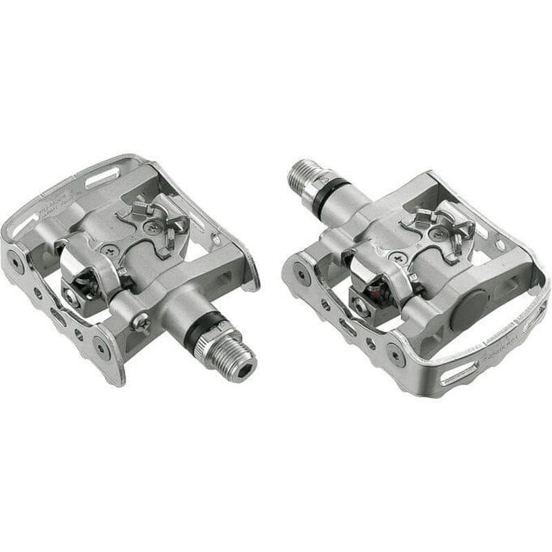 Pedale SHIMANO M324  Silver  SPD Dual