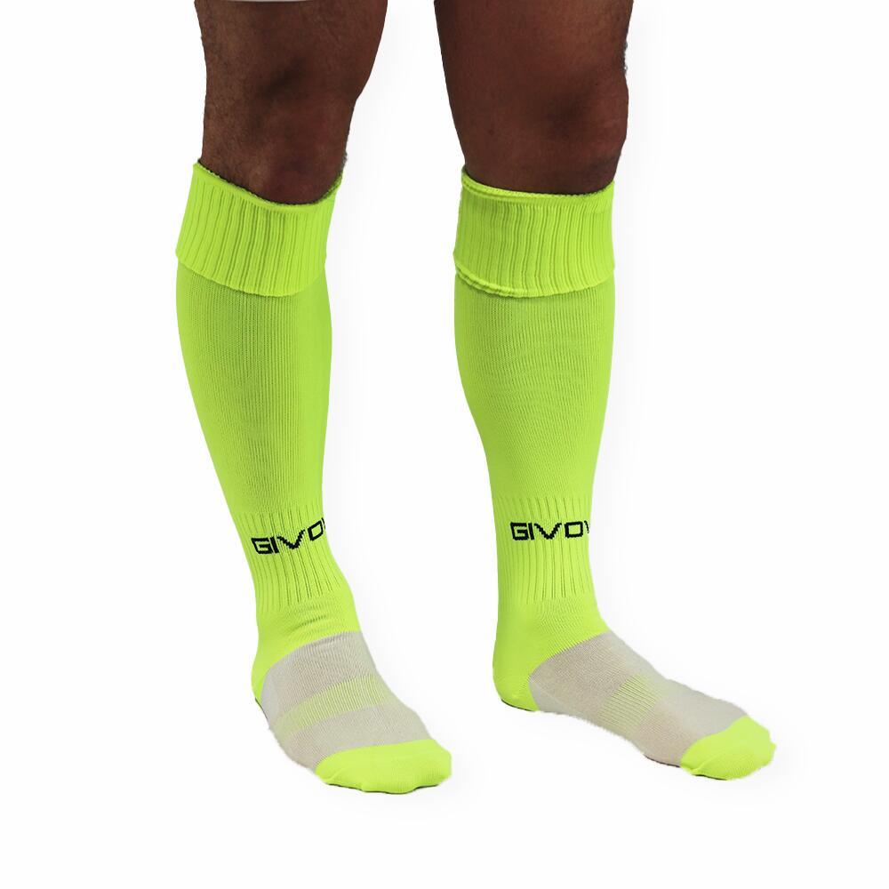 Calze da calcio givova giallo fluo 2/3