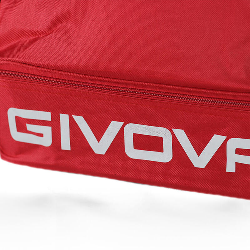 Mochila Zaino Sport Givova em nylon vermelho