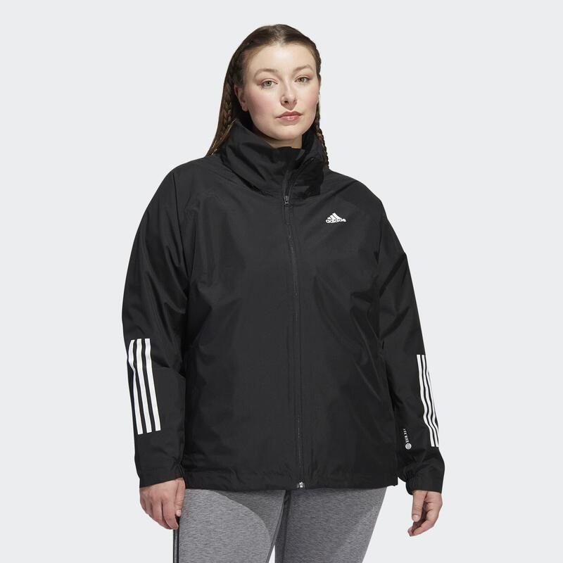 Bunda BSC 3-Stripes RAIN.RDY (plus size)