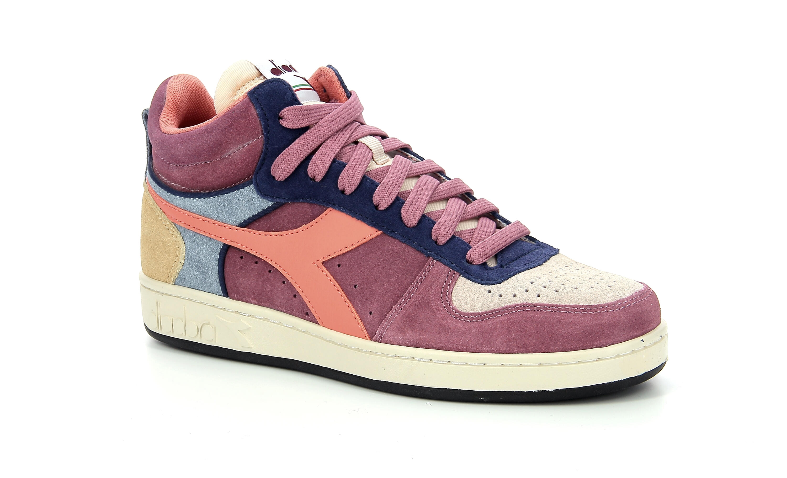 Sneakersy damskie DIADORA MAGIC BASKET DEMI SUEDE WN 2/6