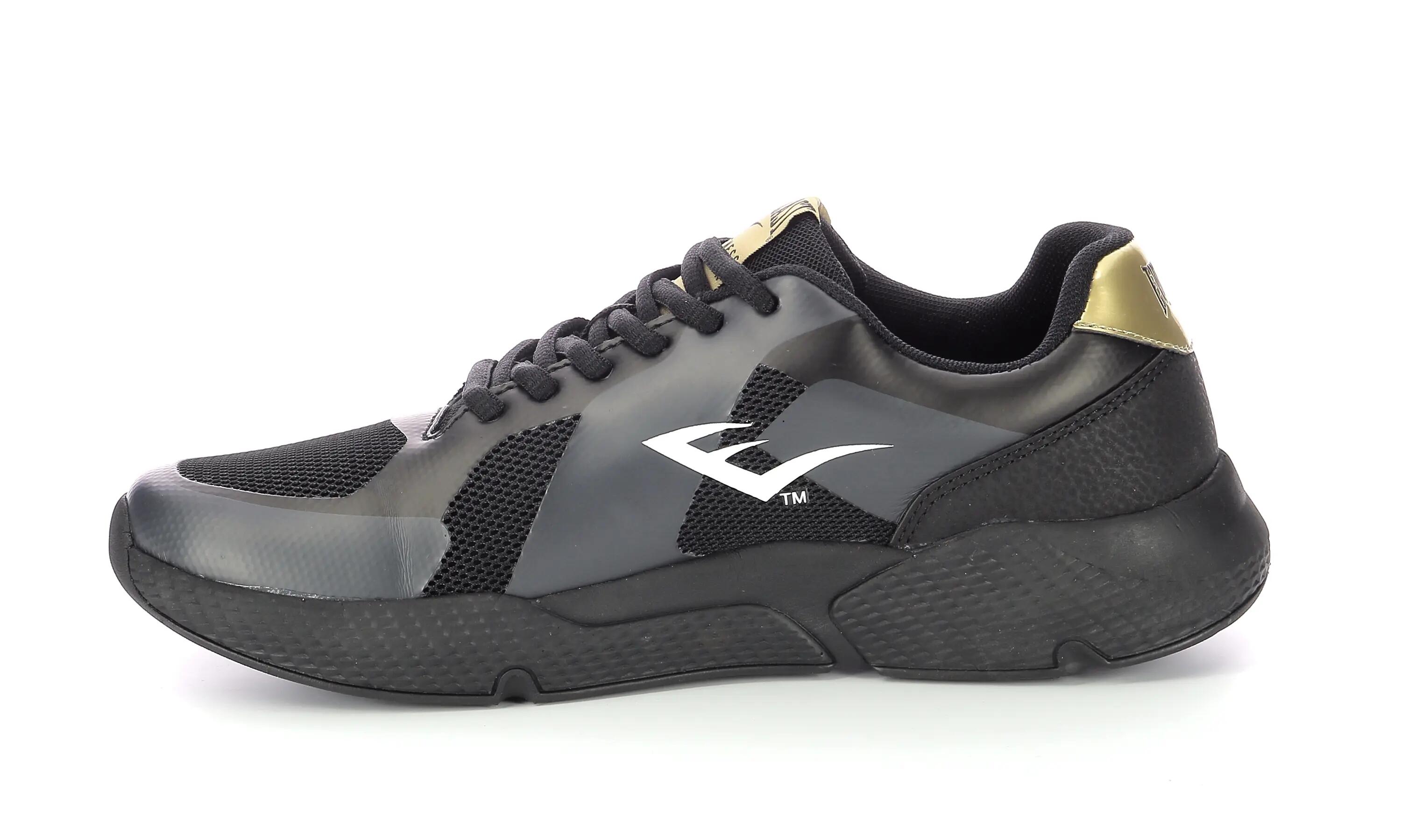 Zapatilla Everlast calzado deportivo para hombre Burpee Negro-Gris 4/5