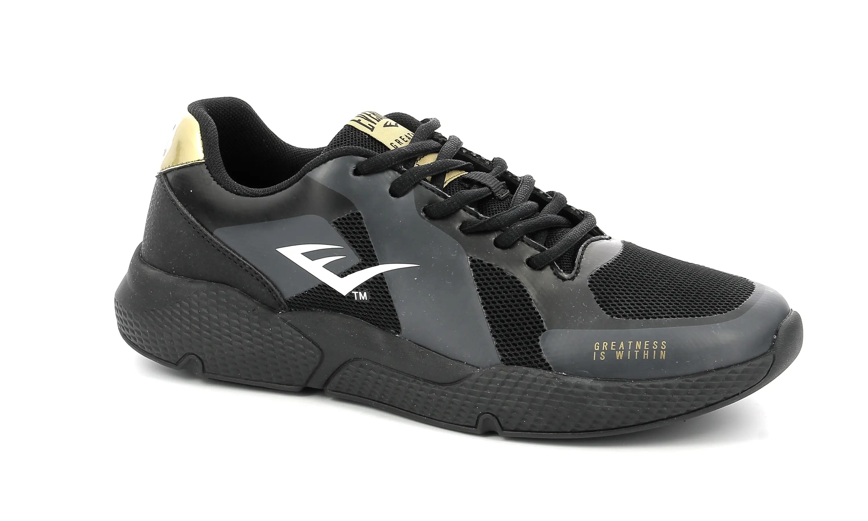 Zapatilla Everlast calzado deportivo para hombre Burpee Negro-Gris 2/5